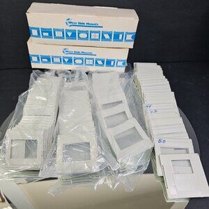 Wess Slide Mounts, for 35mm film slides, Some New, Some Used. See Photos
